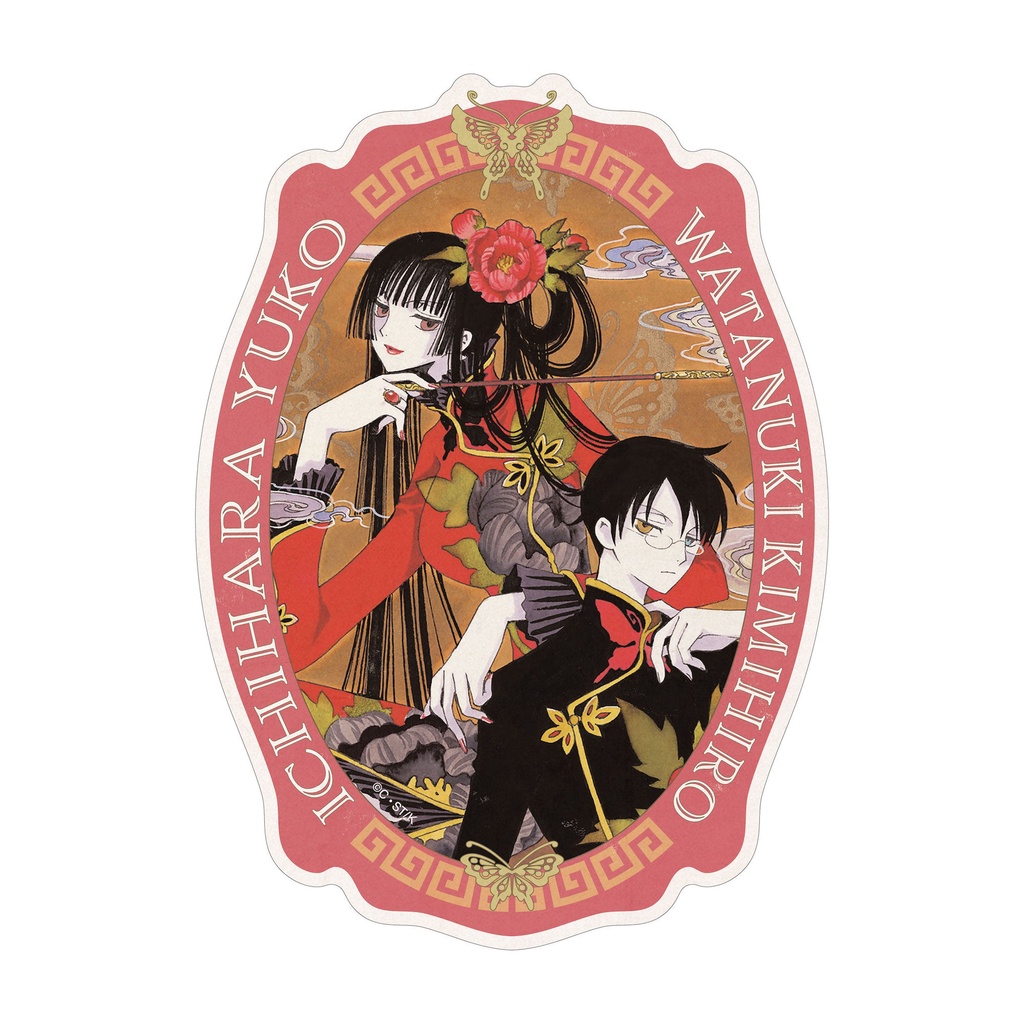 xxxHOLiC】CLAMP畫業30週年紀念xxxHOLiC行李箱貼紙（單入，全6款）壱原