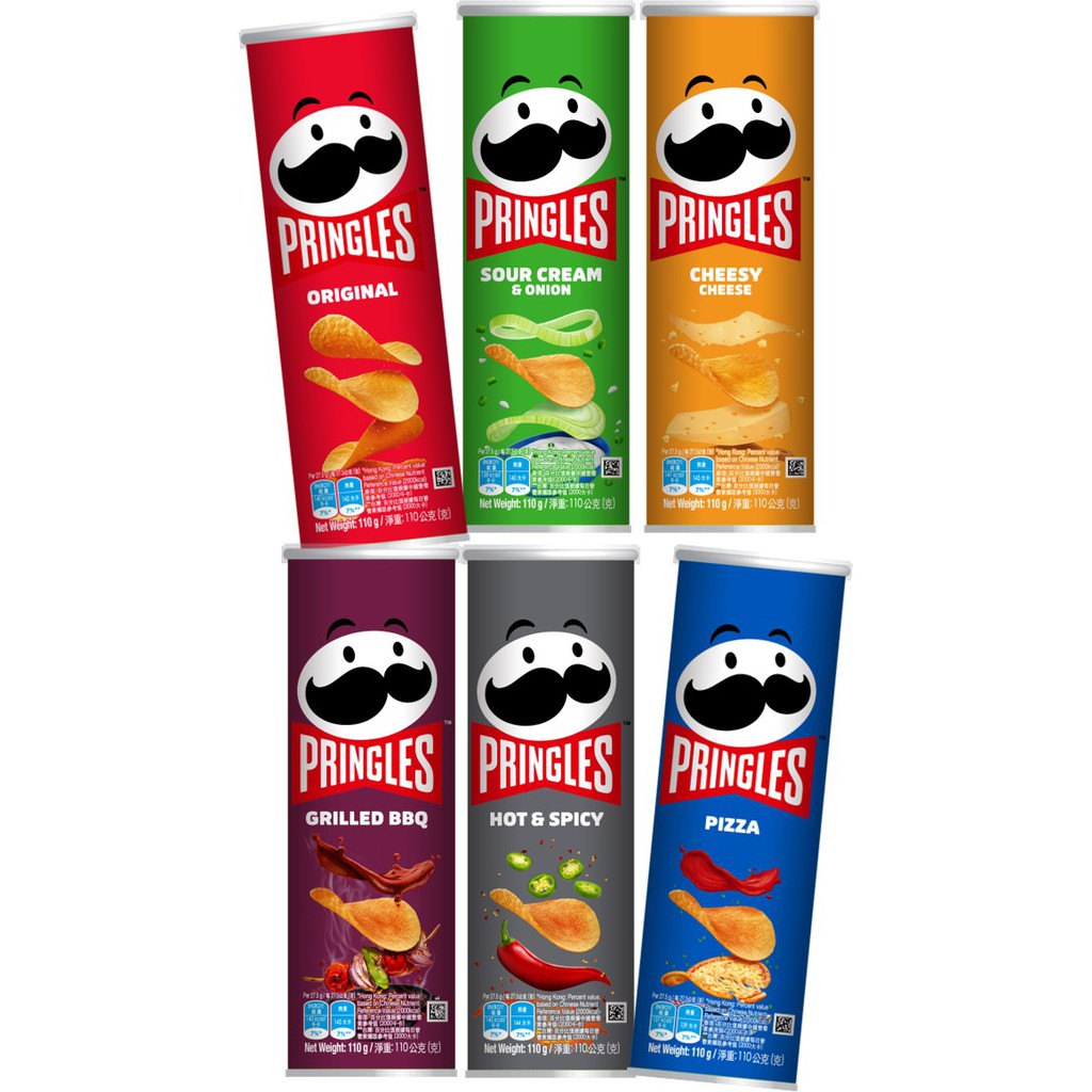 品客 洋芋片 原味/洋蔥/香濃起司/碳烤BBQ/香辣/披薩/炙燒海苔/波隆那比薩/普羅旺斯蒜香起司 (良品小倉)