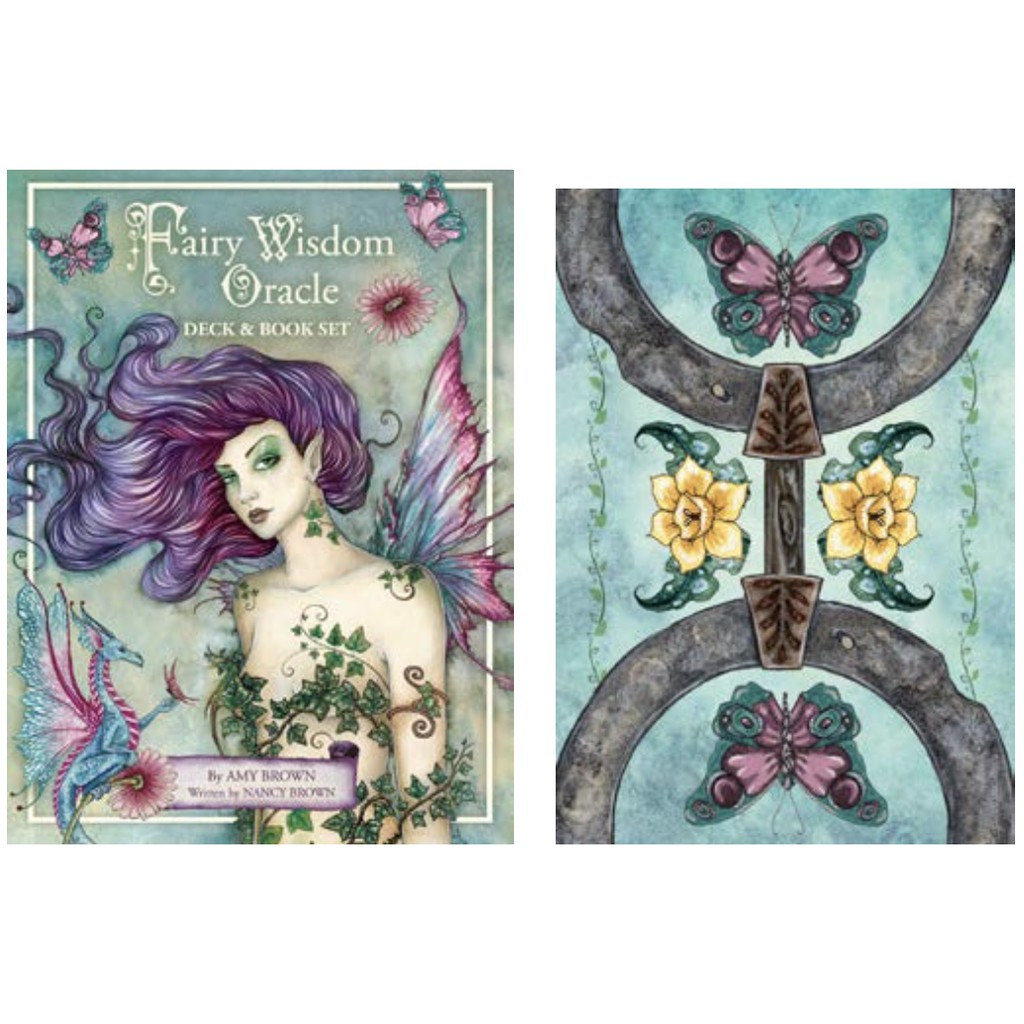 精靈智慧神諭卡Fairy Wisdom Oracle Deck and Book Set | 蝦皮購物