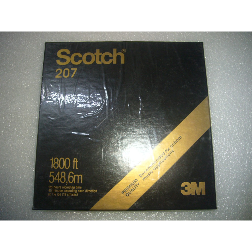 Scotch Professional Mastering Reel To Reel Tape 207