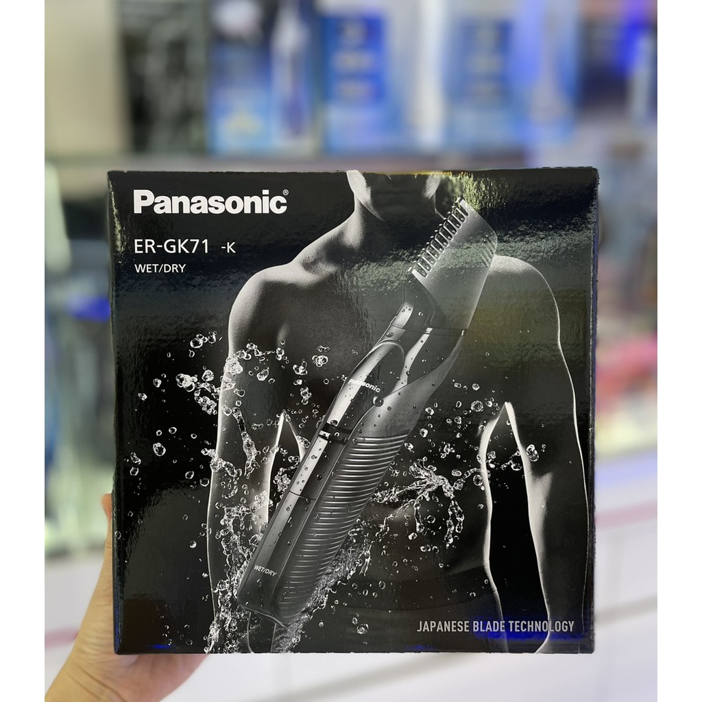 【米歐電器商行】Panasonic 男仕美體器 ER-GK71-K ★男性專用除毛 美體刀 全機可水洗 含保固 公司貨★