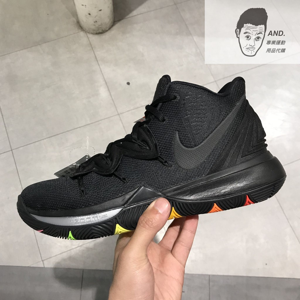 【AND.】NIKE KYRIE 5 EP 全黑 實戰 籃球 厄文 男款AO2919-001