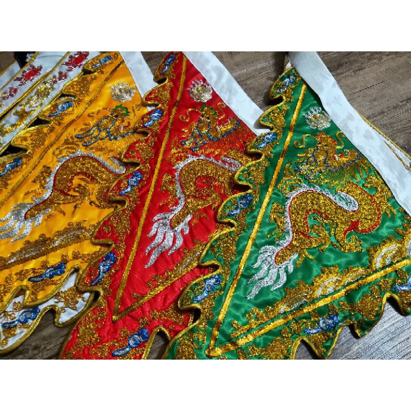 全金蔥 五營旗【一組】 1尺3五營旗 令旗 五方旗 三角令旗 五色旗 犒軍 五營將軍 | 蝦皮購物