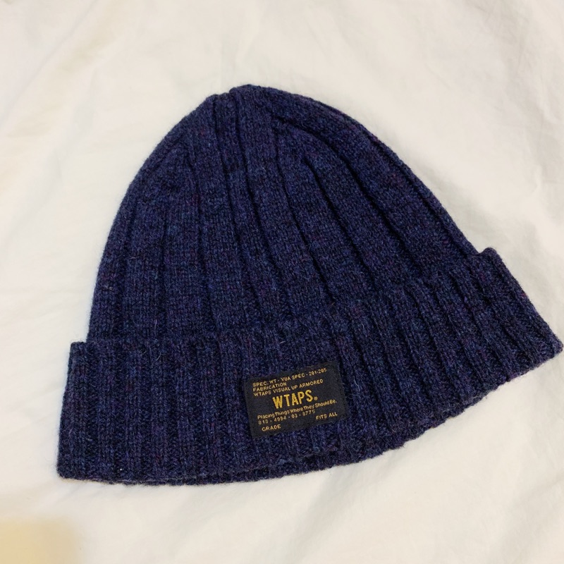 WTAPS 14AW BEANIE.WOOL毛帽| 蝦皮購物