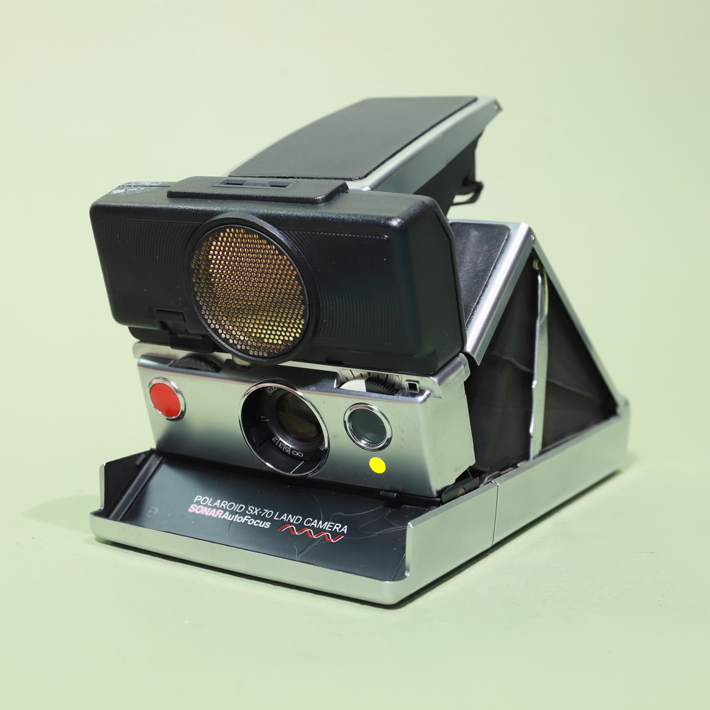 POLAROID SX70 SONAR OneStep やすくっ 自動焦点＋フラッシュバー