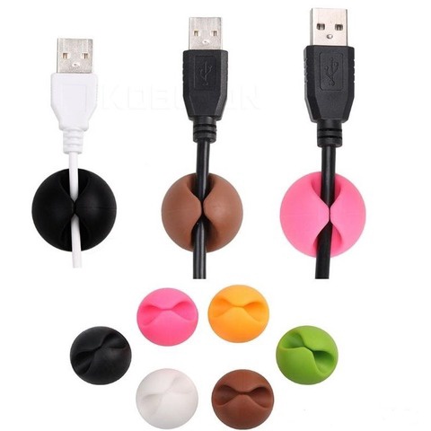 電纜夾,整理 USB 充電器電纜夾,電纜固定夾 | 蝦皮購物