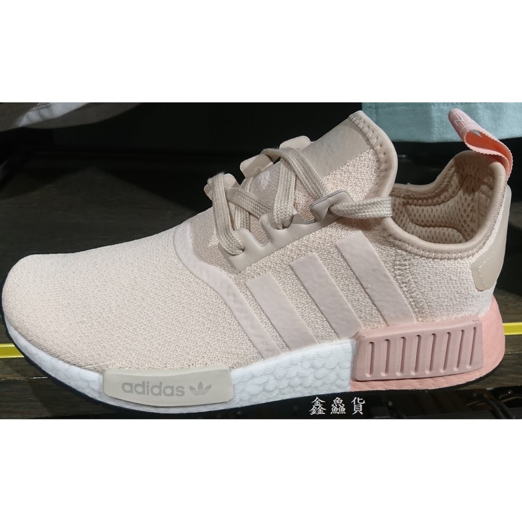 Adidas nmd r1 white vapour outlet pink