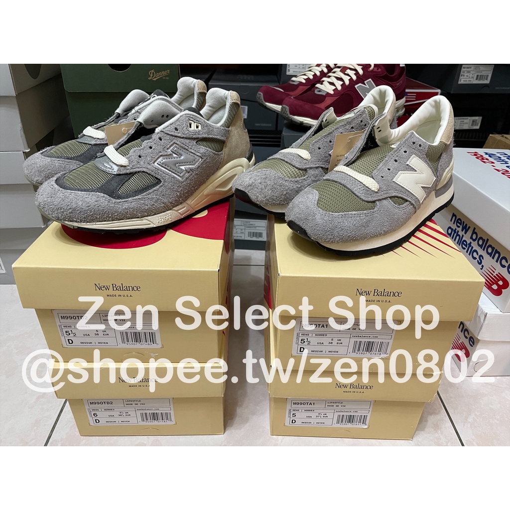 現貨]NEW BALANCE 990 x Teddy Santis 990V2 灰M990TD2 | 蝦皮購物