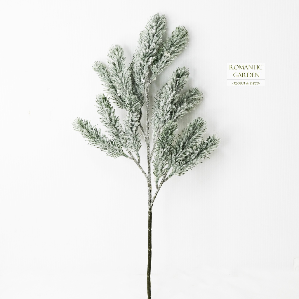 ｜諾曼地花藝｜人造仿真植物-植絨諾貝松雪松枝 | 蝦皮購物