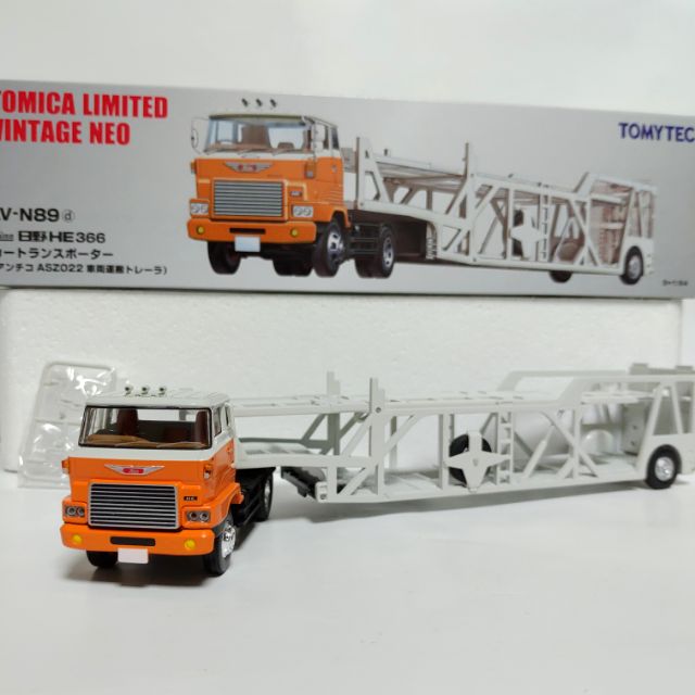Tomytec TLV LV-N89d HINO HE366 TRACTOR 日野聯結車車輛運搬