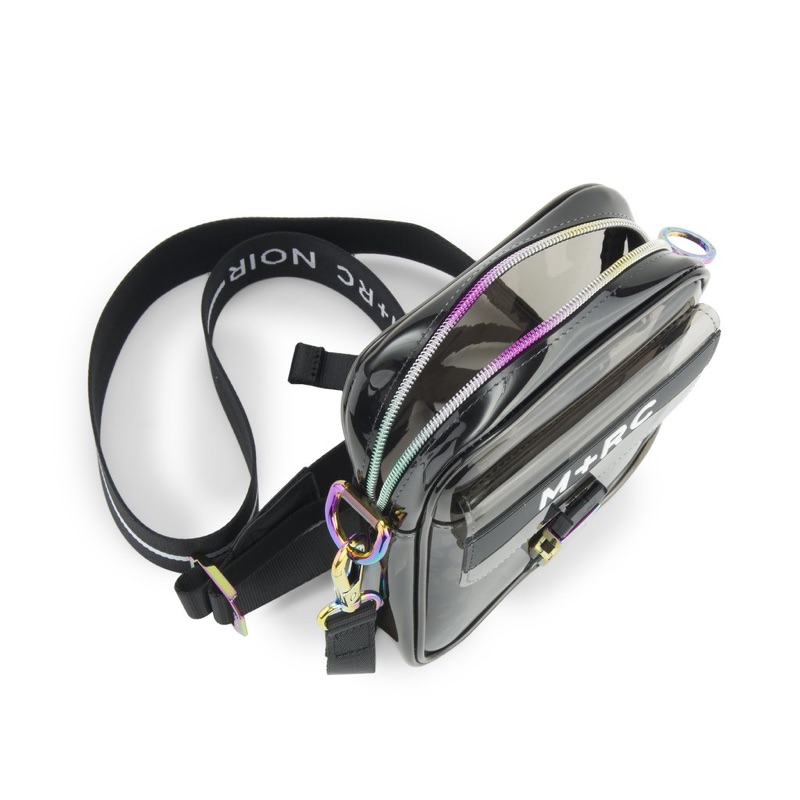 M+RC Noir ghost rainbow black Pvc bag 彩虹透明肩包小包| 蝦皮購物