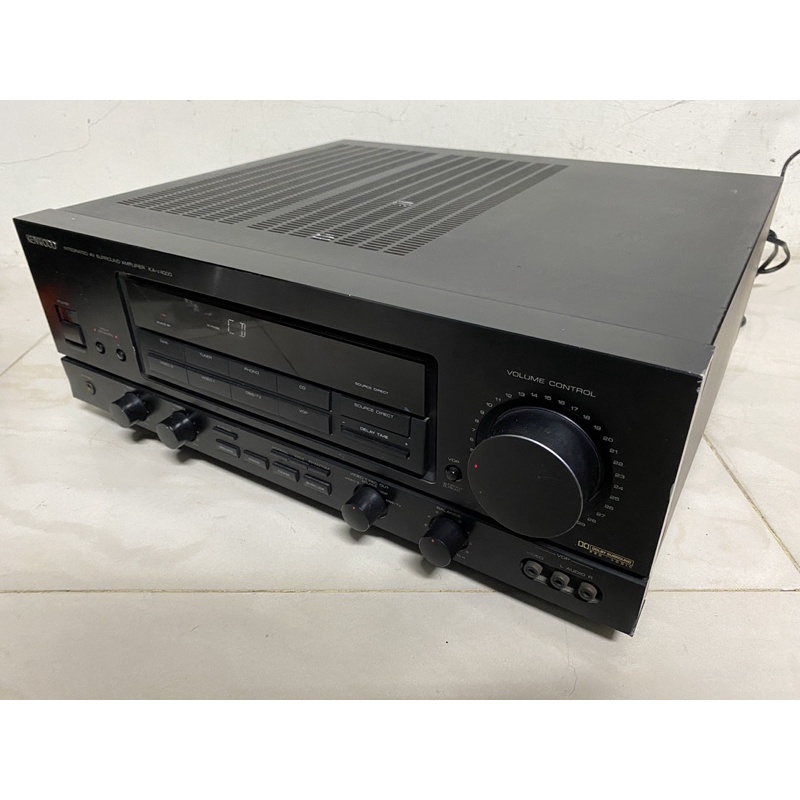 Kenwood ka v4000 環繞/綜合擴大機聽音樂的好聲音~日本製造有黑膠輸入