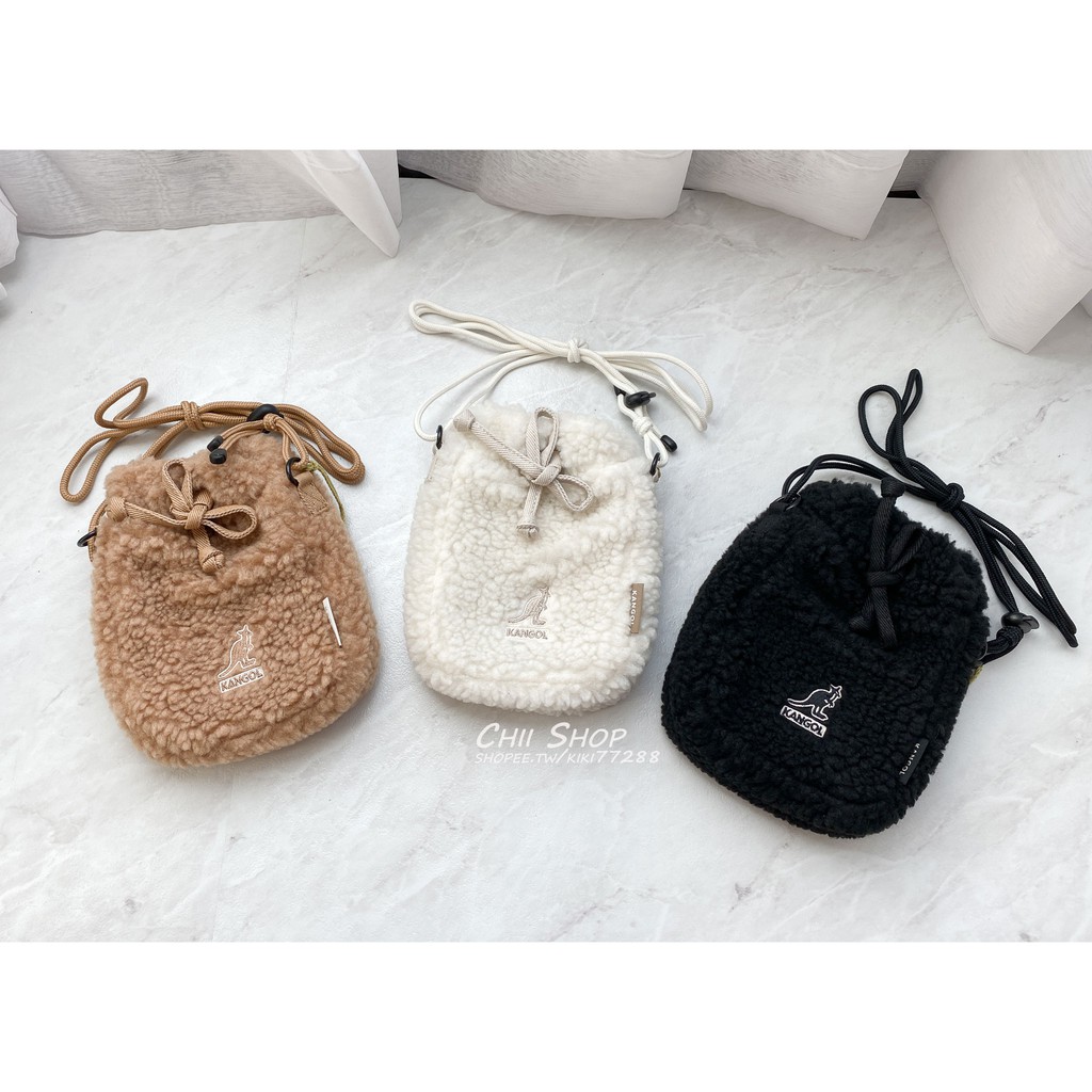 Kangol poodle deals bucket bag