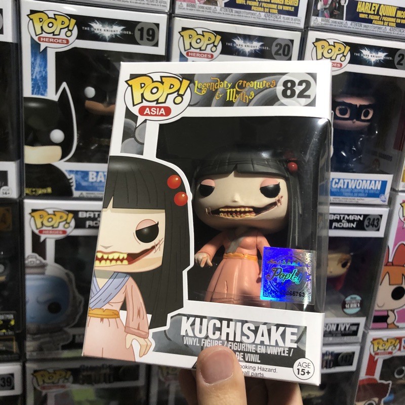 李大] 正版現貨Funko POP ASIA 裂嘴女粉色粉紅亞洲限定Kuchisake #82 | 蝦皮購物