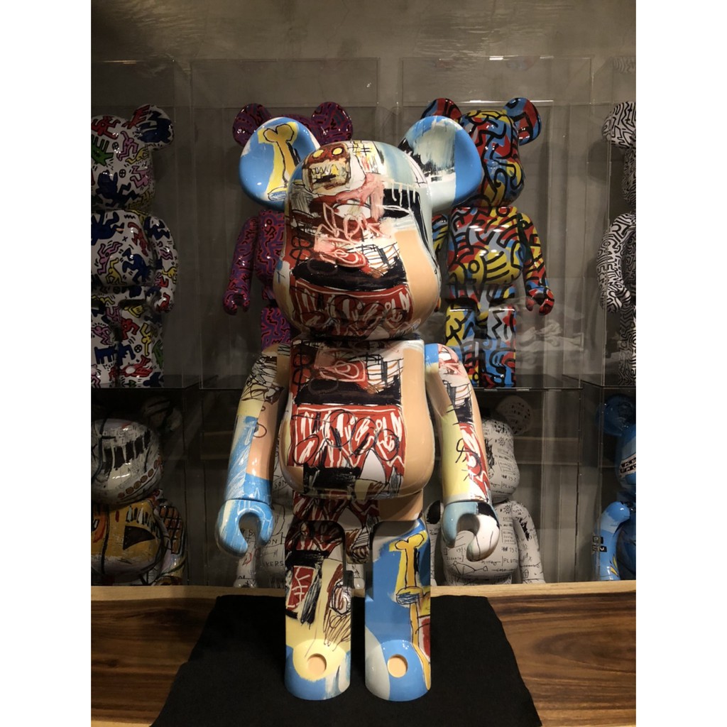 Be@rbrick Jean-Michel Basquiat #6 1000% 6代藝術家巴斯奇亞| 蝦皮購物