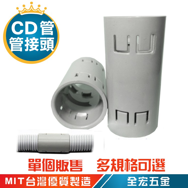 【全宏五金】CD管接頭 配線軟管 CD管 PF管 管接頭 盒接頭 單個販售 | 蝦皮購物