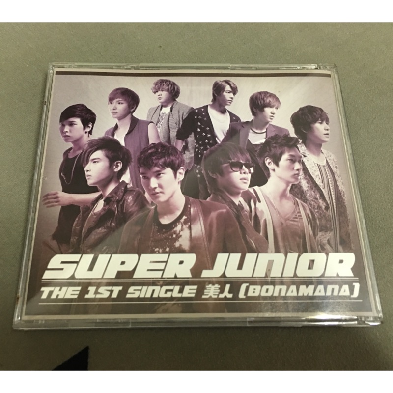 Super Junior 日單 美人(BONAMANA)台壓 (CD+DVD)