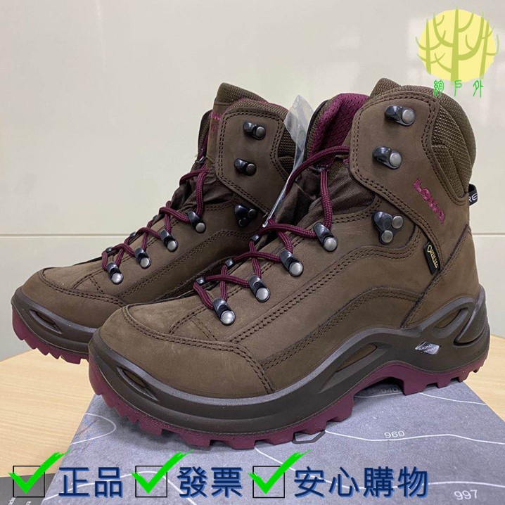 Lowa Renegade GTX 輕量中筒防水登山健行鞋-女款(寬楦) | 蝦皮購物