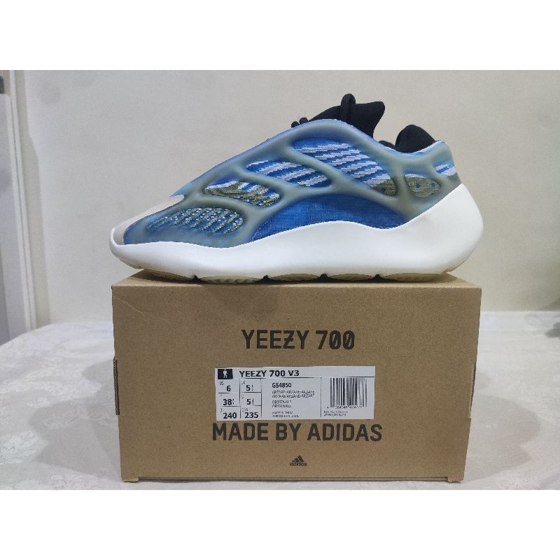 ADIDAS YEEZY 700V3 ARZARE G54850 US6 24cm 台灣公司貨 摩曼頓購入附發票