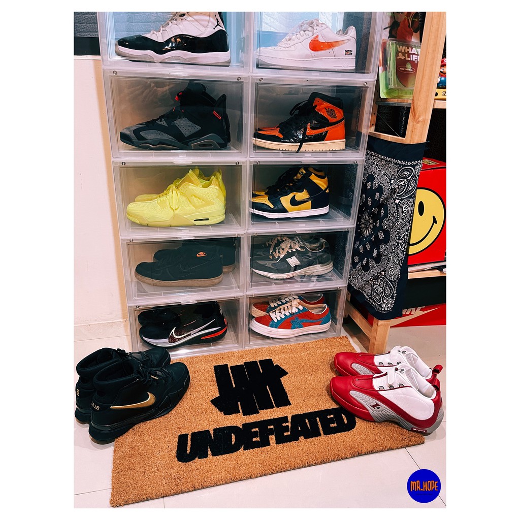 MR.HOPE】洛杉磯UNDEFEATED ICON DOOR MAT RUG 地墊柵欄Logo | 蝦皮購物