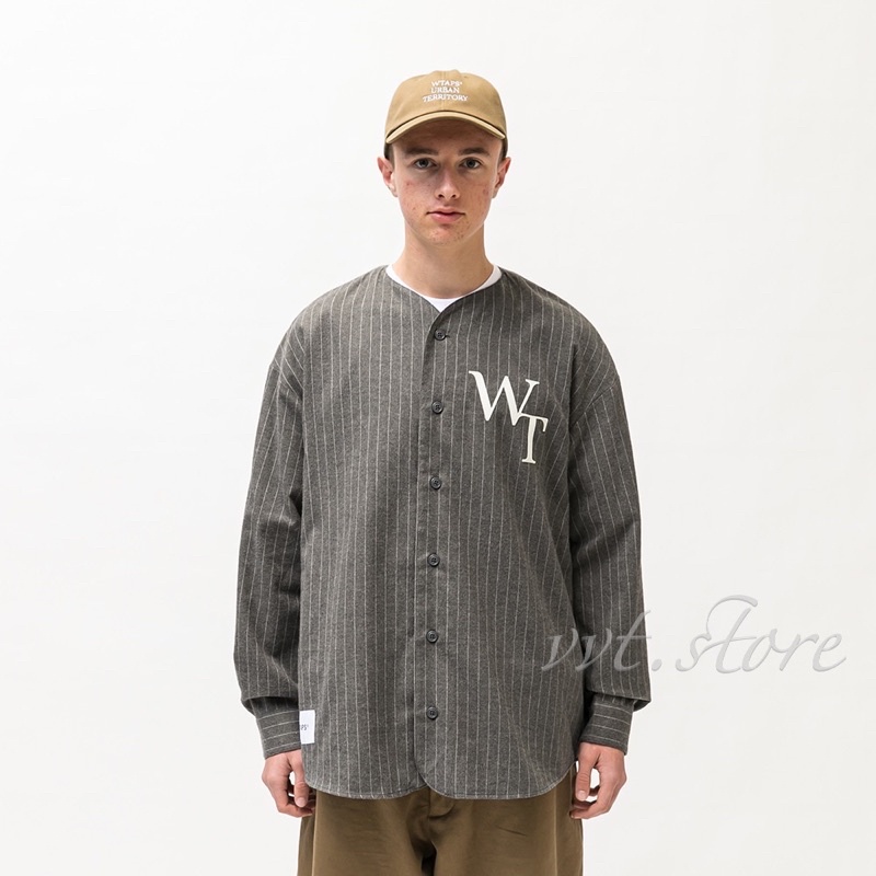 WTAPS 22SS LEAGUE / LS / COTTON. FLANNEL. STRIPE 長袖襯衫