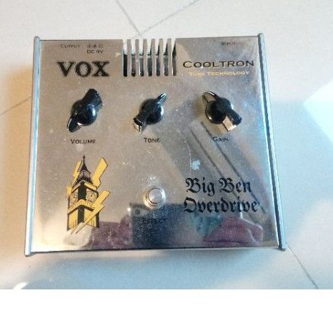 真空管效果器Vox big ben overdrive 七成新。含盒書| 蝦皮購物