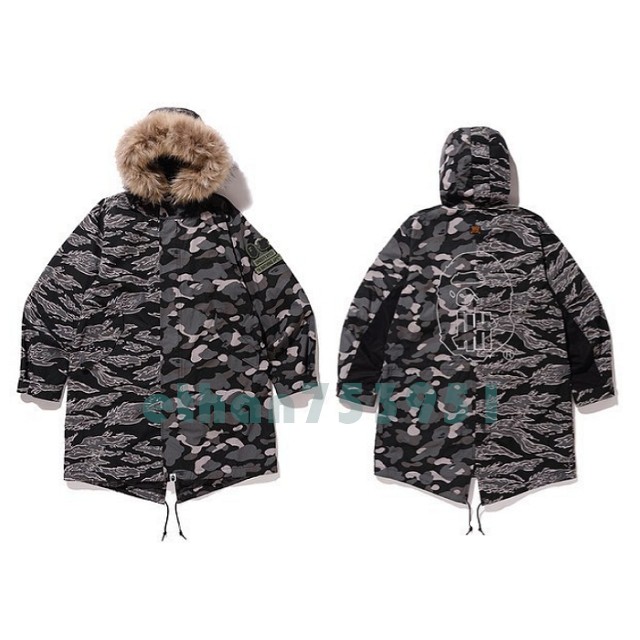 BAPE UNDEFEATED M-51 HOODIE JACKET エイプ