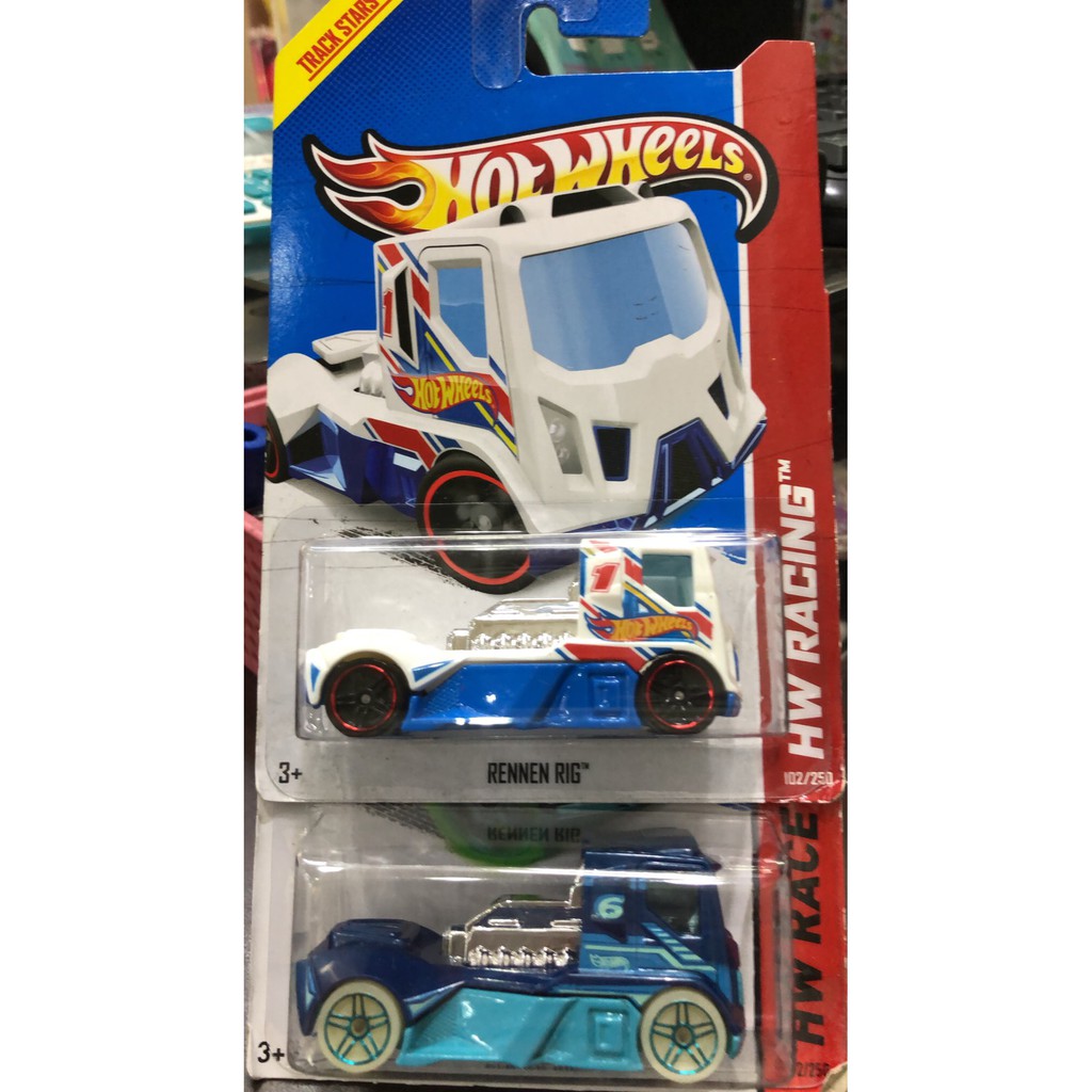 絕版風火輪 Hot Wheels 原創車 拖車頭 rennen rig 13 | 蝦皮購物