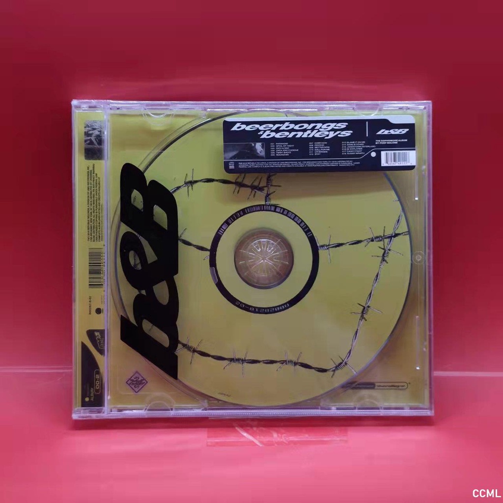 Post Malone Beerbongs & Bentleys 2018 CD 專輯 CC0623 合集 蝦皮購物