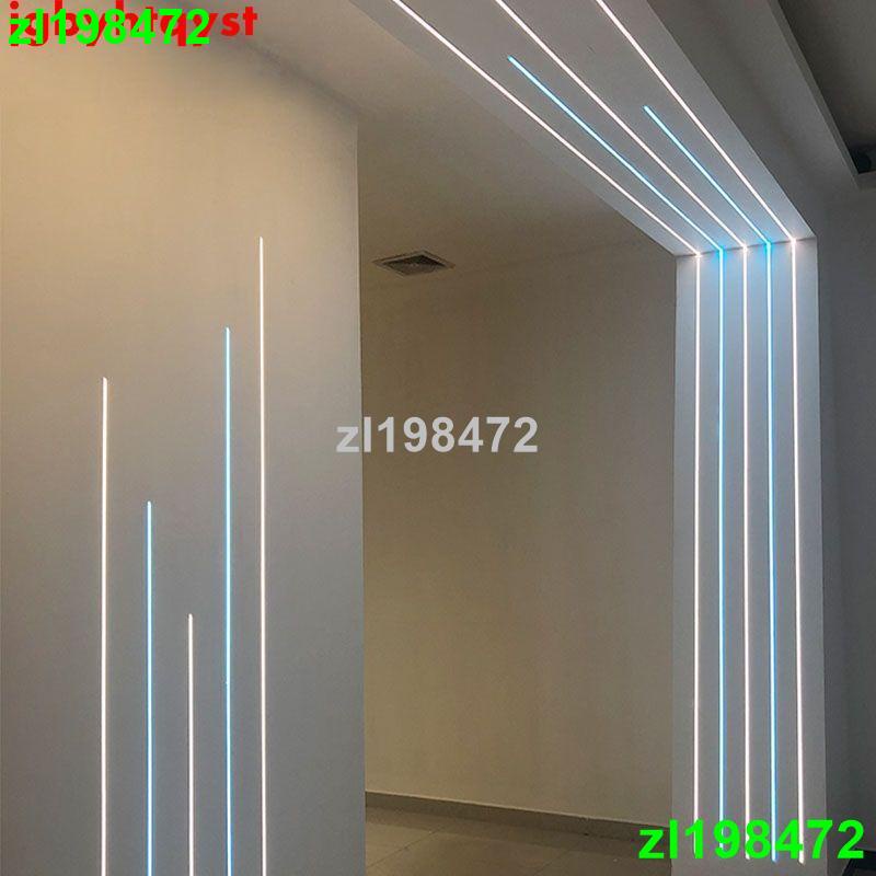 熱銷##led線條燈線性燈嵌入式1CM超細暗裝洗墻燈鋁槽明裝條型線型線形燈 | 蝦皮購物