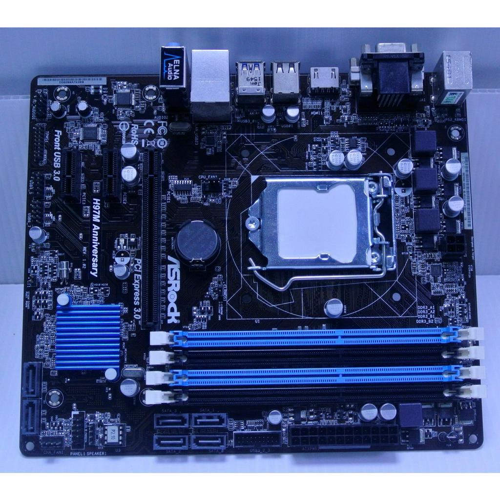 立騰科技電腦 ~ 華擎ASROCK H97M Anniversary 1150主機板 | 蝦皮購物