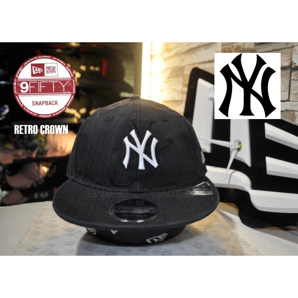 特價New Era MLB NY Yankees Retro Crown 9Fifty 洋基復古人字紋950後