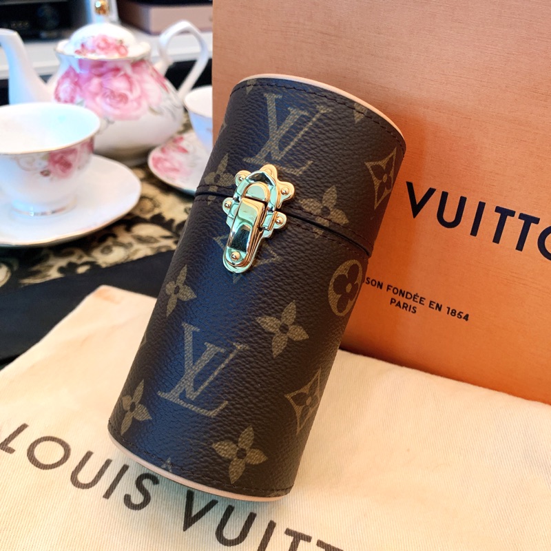 專櫃精品名牌Louis Vuitton LV 輕奢侈萬用盒置物盒飾品盒100ml香水盒