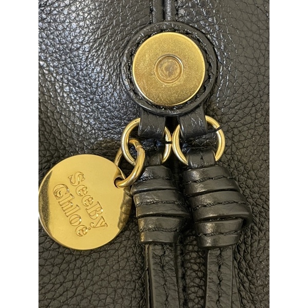八成新‼️See By Chloé Olga荔枝牛皮手提小後背包| 蝦皮購物