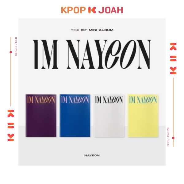 Nayeon - IM NAYEON [B ver.] (1st Mini Album) Album+Pre Order Limited