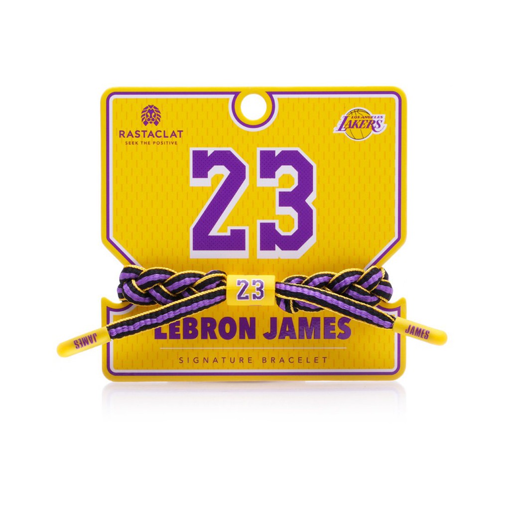 Rastaclat 雷獅特鞋帶手環NBA LBJ Curry KD Young Zion Doncic Morant