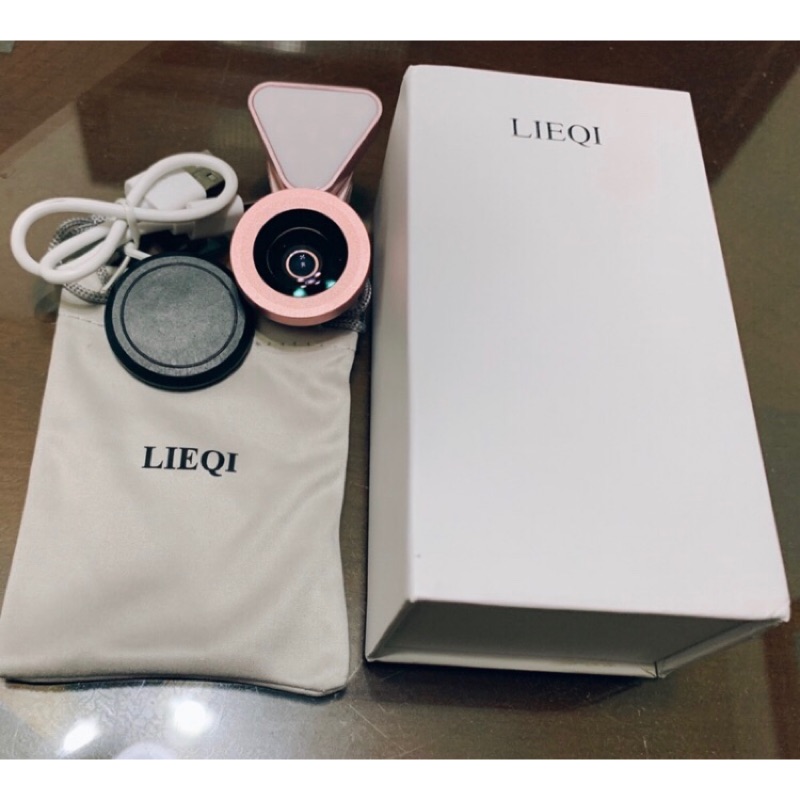 LIEQI 無黑邊 可補光 廣角 鏡頭 玫瑰色 | 蝦皮購物