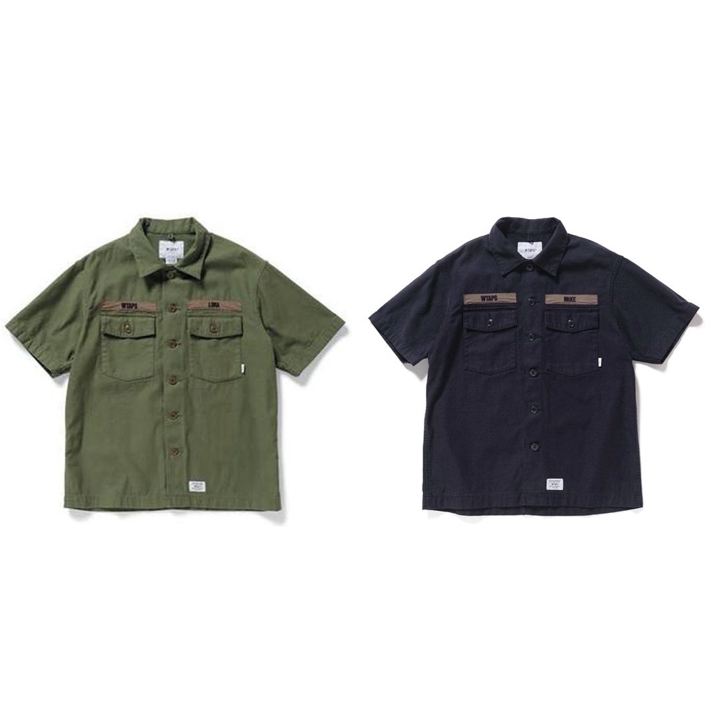 WTAPS 18SS Buds SS Shirt.Cotton.Satin-2 Wtaps WTAPS BUDS LS SHIRT