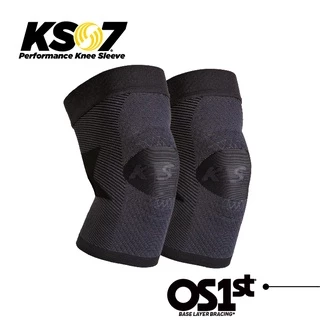 【OS1st】 KS7高性能膝蓋護套 7段式壓力護膝 止滑矽膠 排汗透氣 美國研發 台灣製造(一雙入)