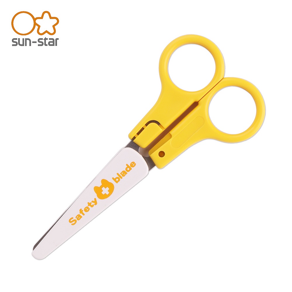 【sun-star】兒童安全剪刀 (日本進口台灣現貨) 學生小剪刀 塑膠剪刀 不銹鋼剪刀 | 蝦皮購物