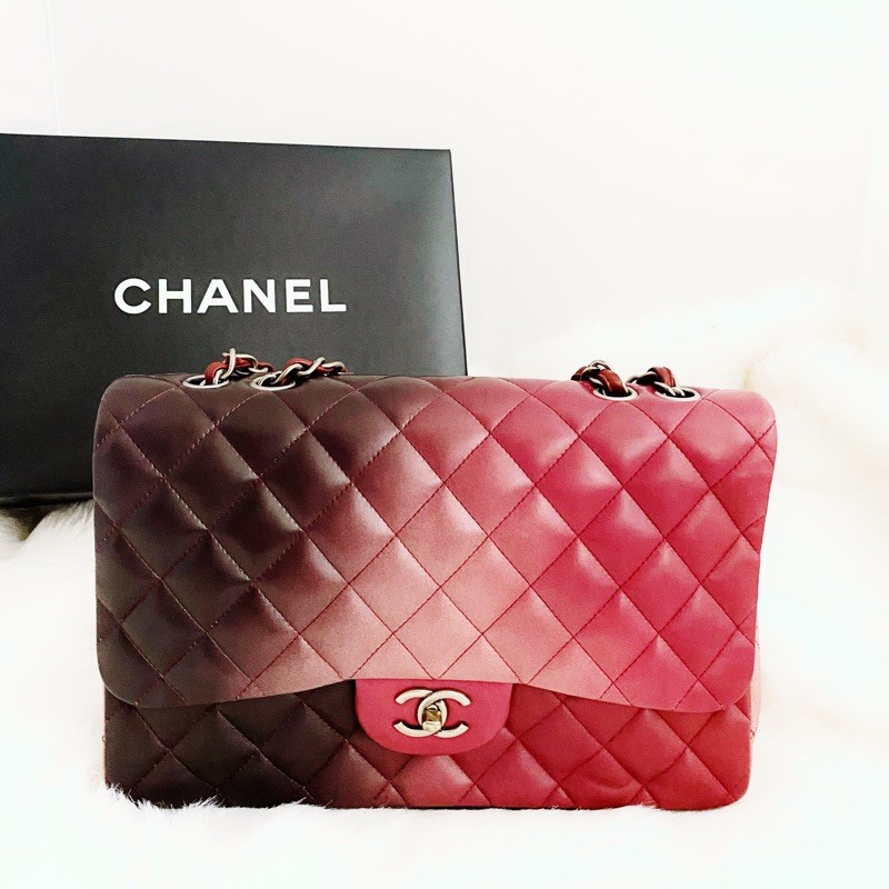 Chanel Lambskin Sac Class Rabat Bag