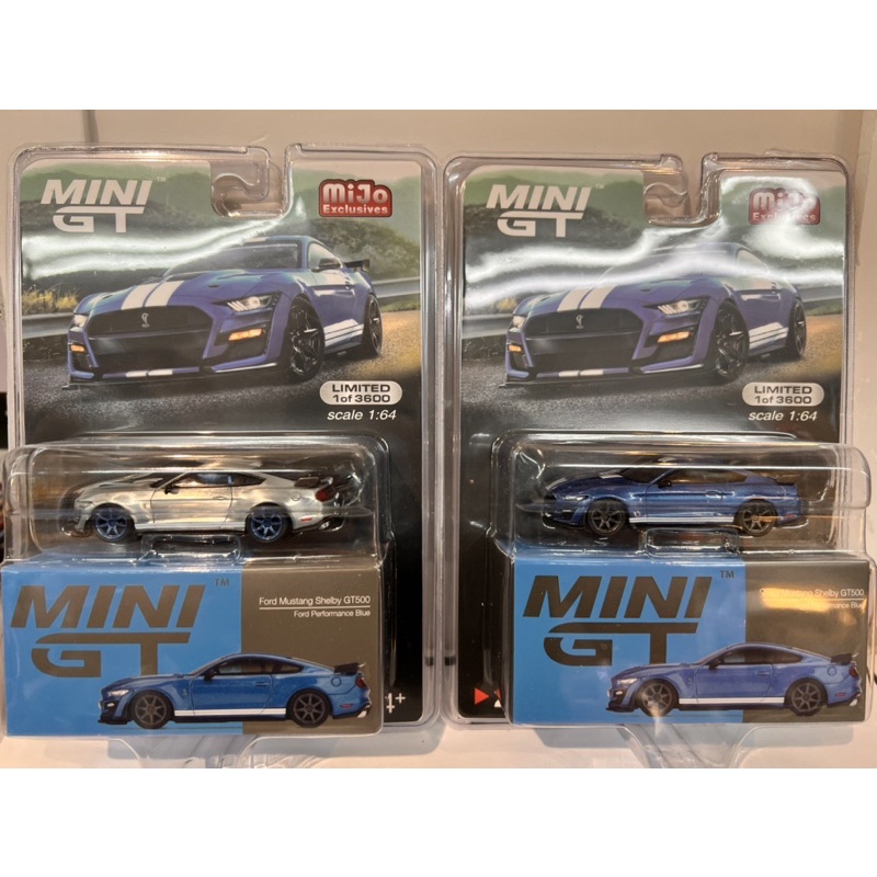 天星王號=MINI GT 美版#268 FORD MUSTANG 野馬SHELBY GT500 1/64