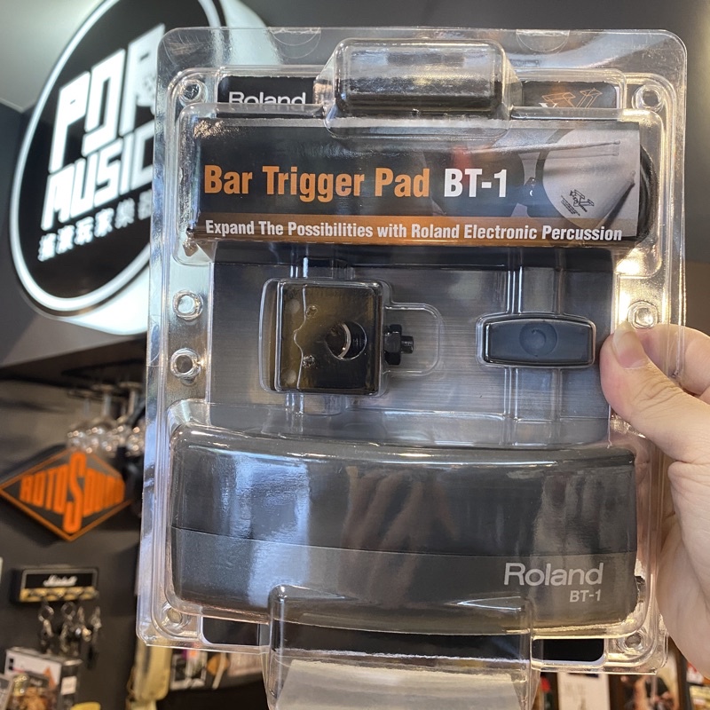 【搖滾玩家樂器】全新 免運 Roland BT-1 Bar Trigger Pad 爵士鼓 拾音器 弧狀拾音打板 BT1