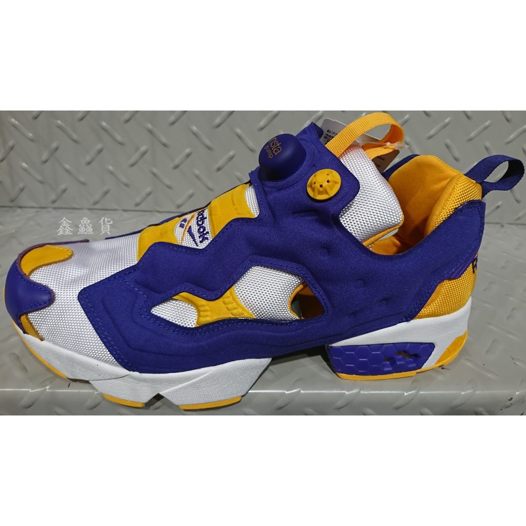 2019 REEBOK INSTAPUMP FURY OG MCDULL PUMP 慢跑鞋 紫黃白 湖人DV8291