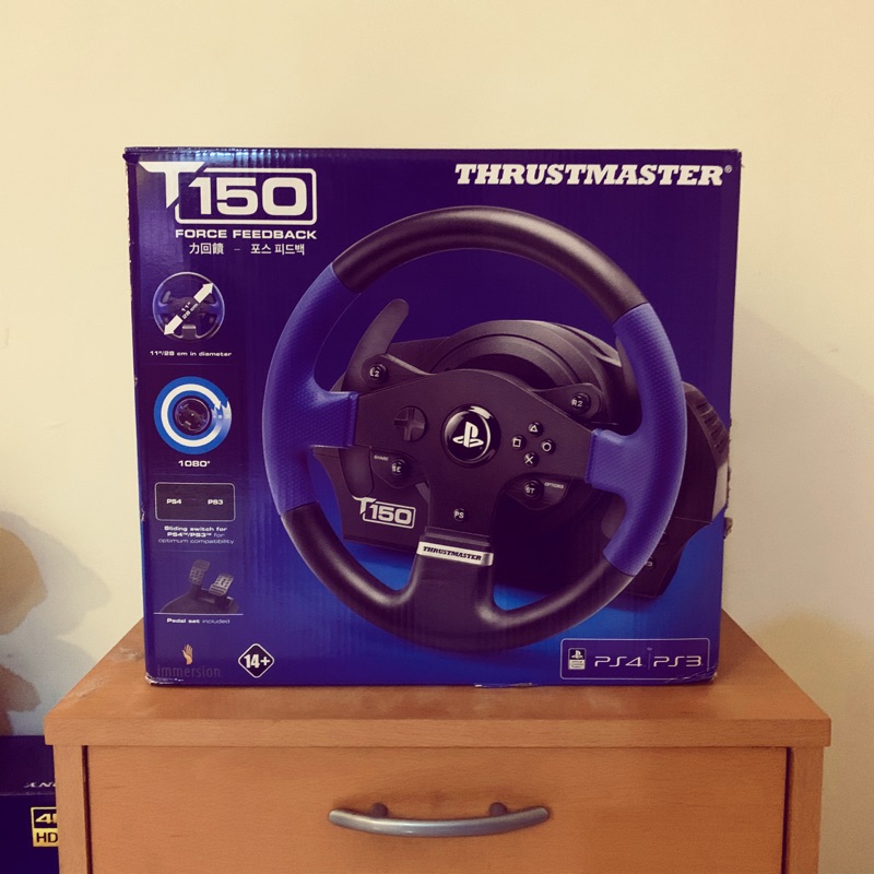 【全新】Thrustmaster T150 Racing Wheel 圖馬斯特 力回饋方向盤 電競 | 蝦皮購物