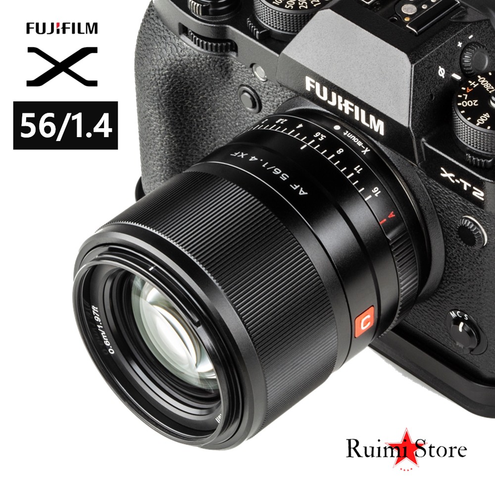 官方授權店】唯卓仕Viltrox 56mm f1.4 STM自動對焦人像鏡頭適用富士X卡