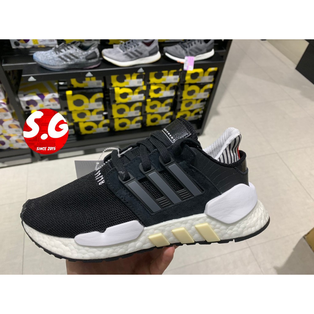 S.G ADIDAS ORIGINALS EQT SUPPORT 91/18 黑白慢跑鞋女鞋DB2934 | 蝦皮購物