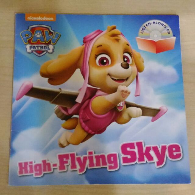 High-Flying Skye (PAW Patrol) (Book and CD)
