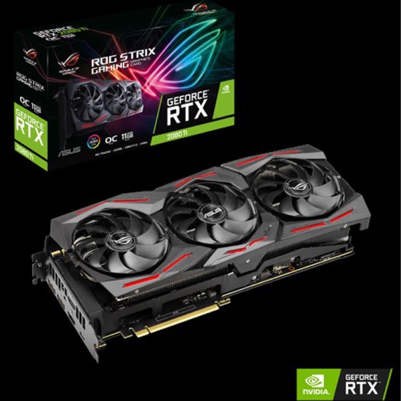 ASUS ROG Strix GeForce RTX 2080 Ti OC 版11GB GDDR6 | 蝦皮購物