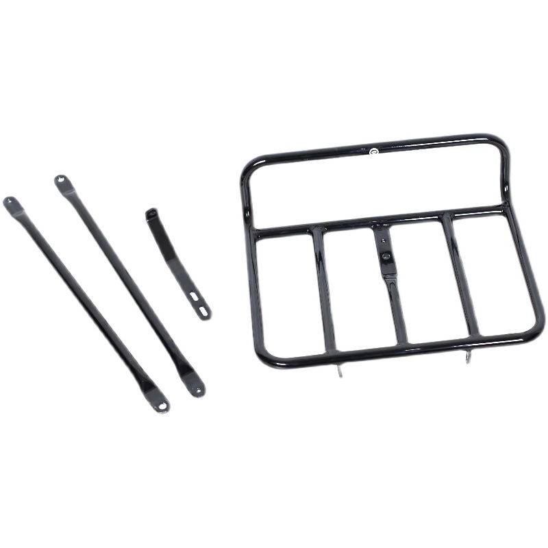 【鐵馬假期】 PIZZ H1 Rack 單速車 公路車 前叉 鋁合金 前貨架 菜籃 29長/38寬/10高CM | 蝦皮購物